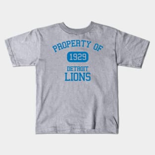 Property of Detroit Lions Kids T-Shirt